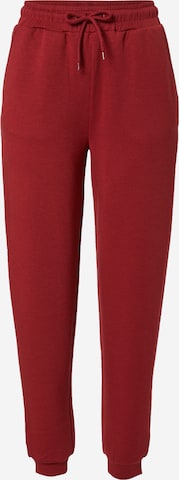 Pantalon de sport ONLY PLAY en rouge : devant