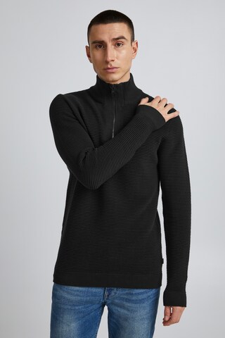 !Solid Pullover in Schwarz: predná strana