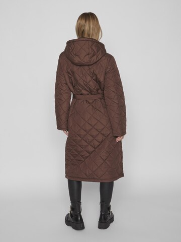 VILA Between-Seasons Coat in Brown