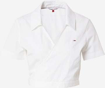Tommy Jeans Blouse in White: front