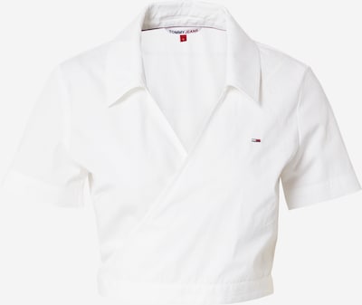 Tommy Jeans Bluza | mornarska / ognjeno rdeča / bela barva, Prikaz izdelka