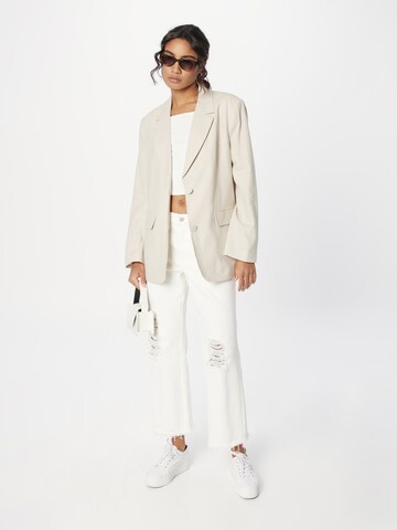 Blazer 'Sanna' Gina Tricot en beige