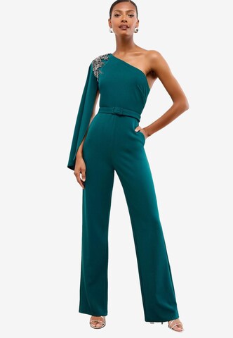 Lipsy Jumpsuit in Blue: front