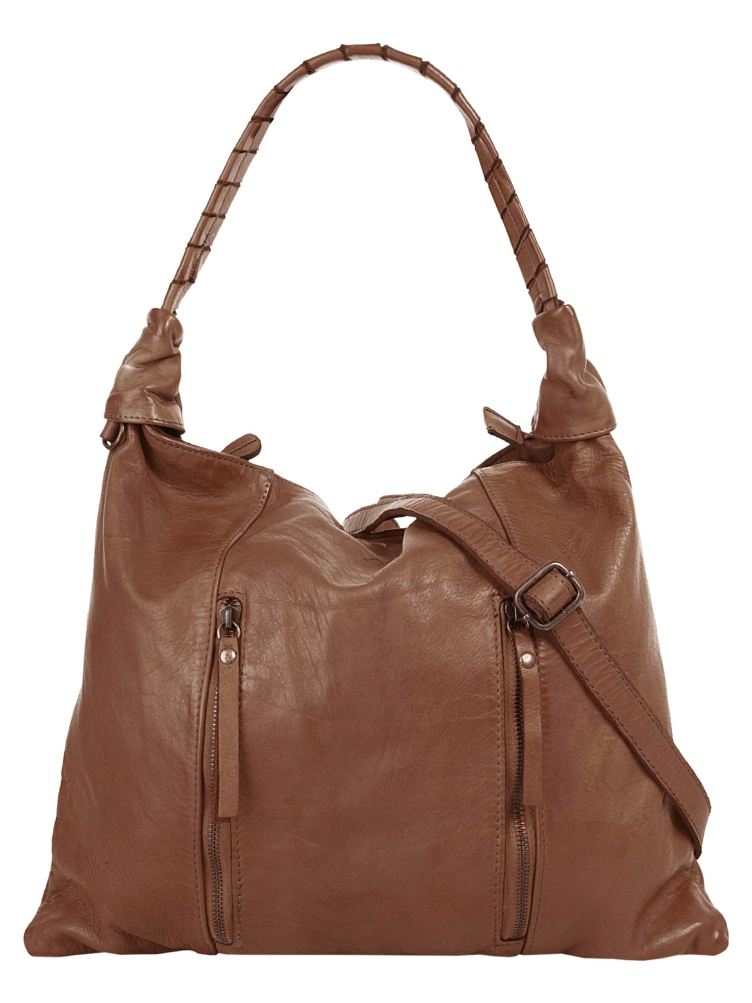 Sac bandoulière Samantha Look en marron : devant