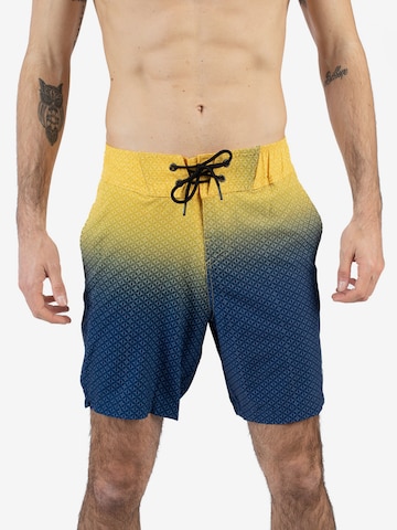 Spyder Sportbadehose in Blau: predná strana