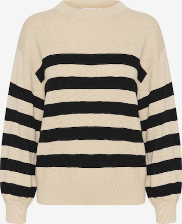 SAINT TROPEZ Sweater 'Clarie' in Beige: front