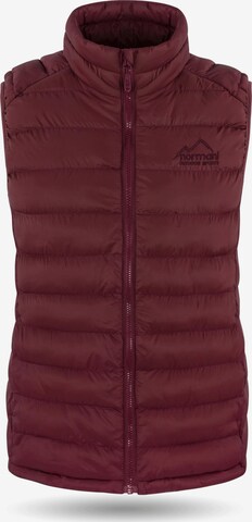 normani Vest 'Turku' in Red: front