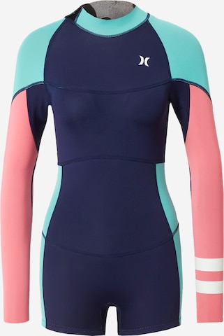 Hurley Wetsuit 'ADVANT' in Blauw: voorkant