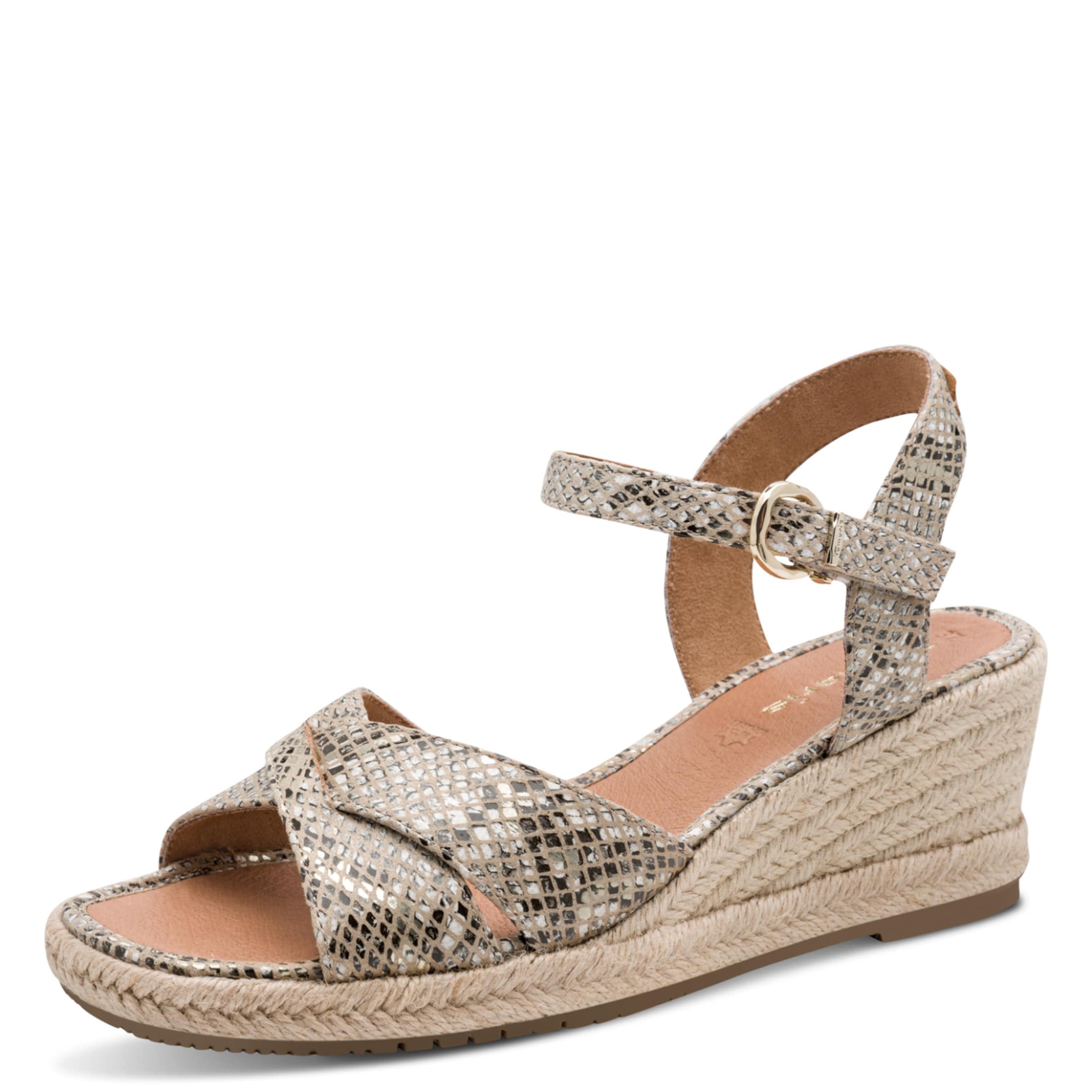 Tamaris Sandale in Beige: Vorderseite