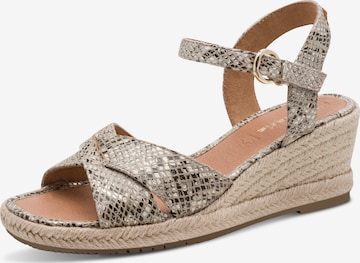 Tamaris Sandale in Beige: Vorderseite