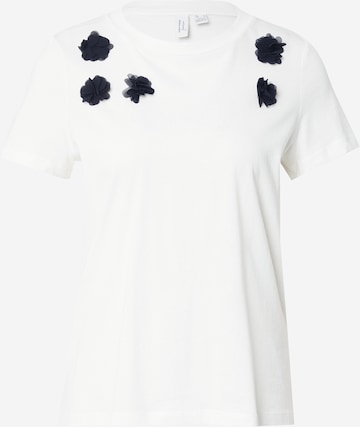 VERO MODAMajica 'VMFINETTE' - bijela boja: prednji dio