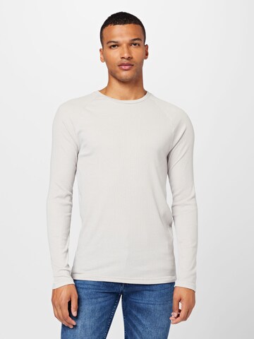 BURTON MENSWEAR LONDON T-shirt i grå: framsida