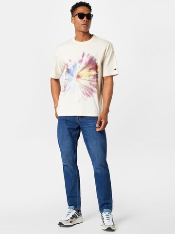 T-Shirt Champion Reverse Weave en blanc