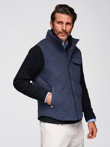 Gilet 'OM-JAVJ-0277' Ombre en bleu