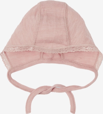 Bonnet NAME IT en rose : devant