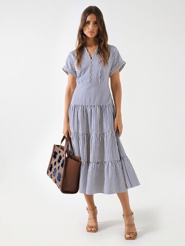 Salsa Jeans Blousejurk in Blauw