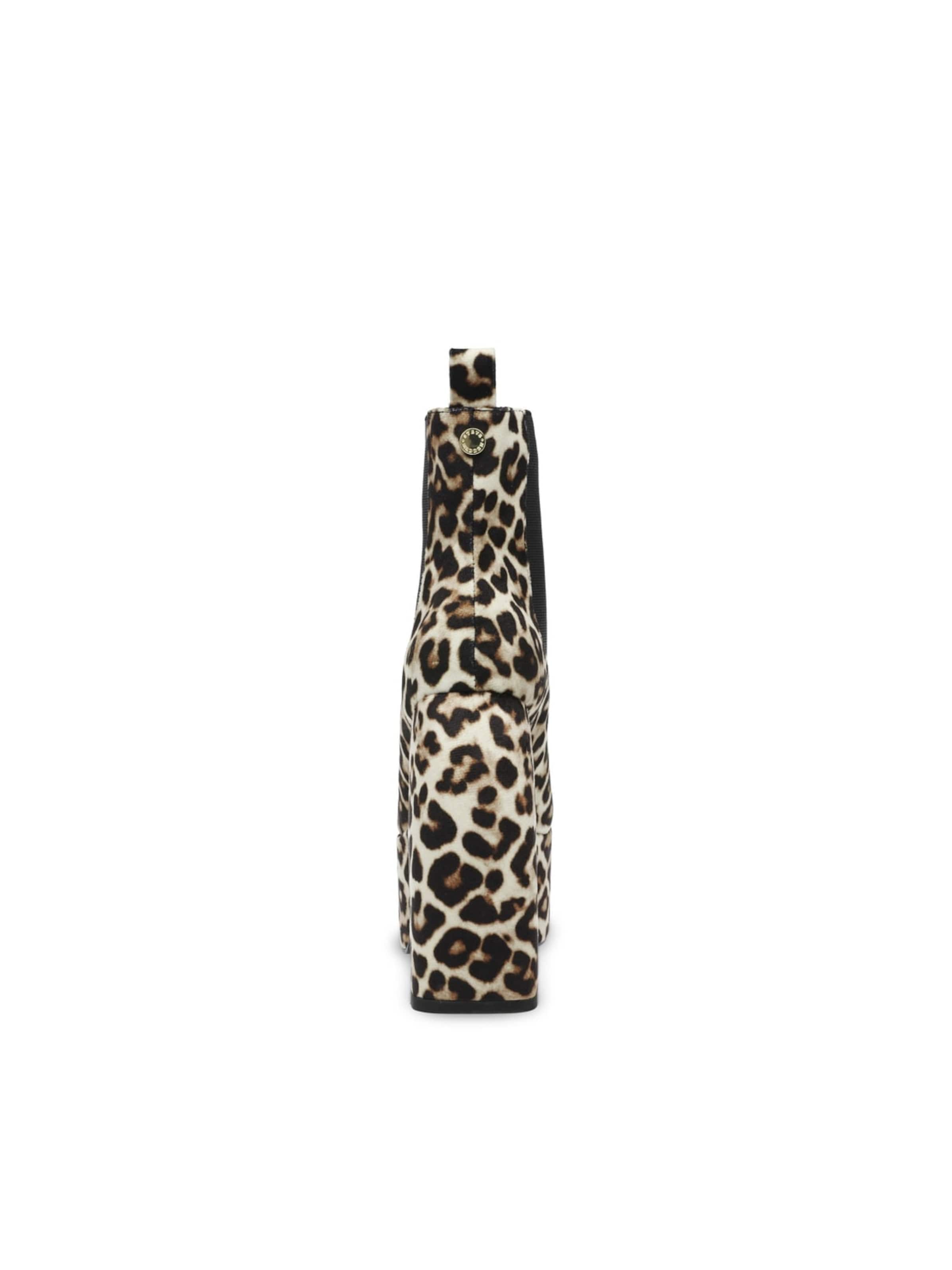STEVE MADDEN Chelsea Boots 'ARTESIAN LEO VELVET LEOPARD' i blandingsfarvet