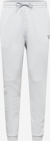 Reebok Sport Workout Pants in White: front
