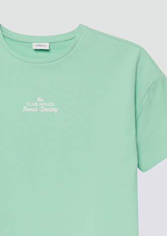 T-Shirt s.Oliver en vert
