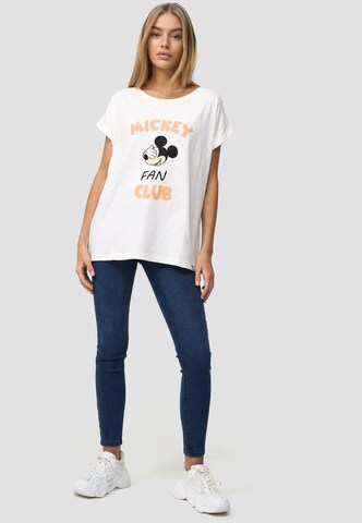 Recovered Shirt 'Mickey Mouse Fan Club' in Beige