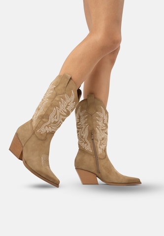 Salinyang Comwboystøvler i grøn