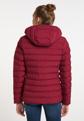 Schmuddelwedda Winterjacke in Rot