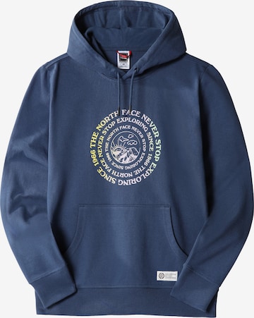 THE NORTH FACE Sweatshirt 'REGRIND' in Blue: front