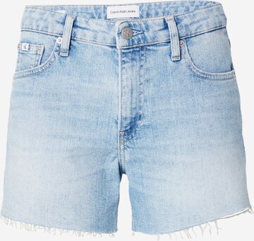 Calvin Klein Jeans Regular Jeans in Blauw: voorkant