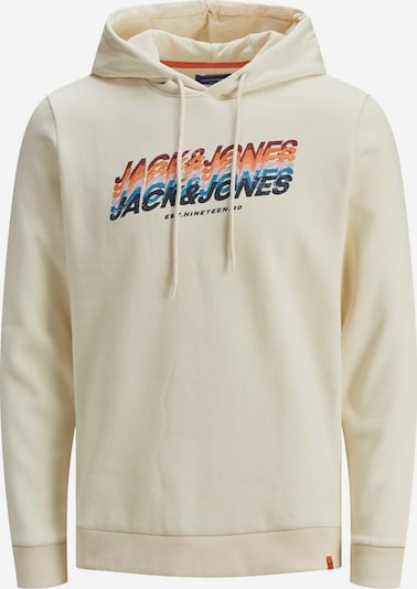 Bluză de molton 'Tylers' JACK & JONES pe crem / albastru / albastru noapte / mov zmeură / portocaliu închis, Vizualizare produs