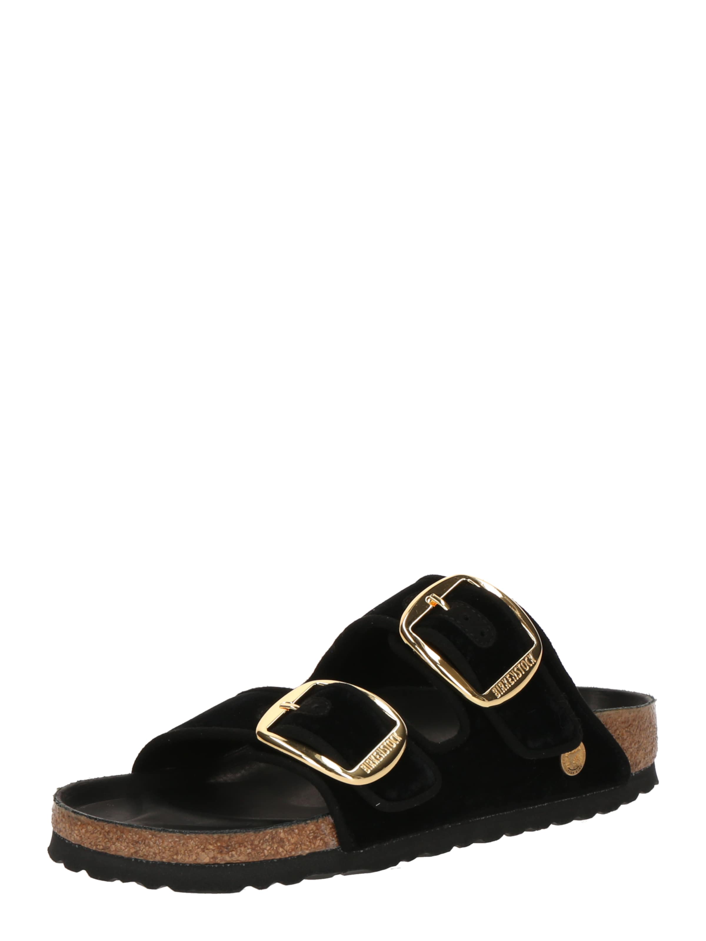 BIRKENSTOCK Pantolette 'Arizona' i svart: framsida
