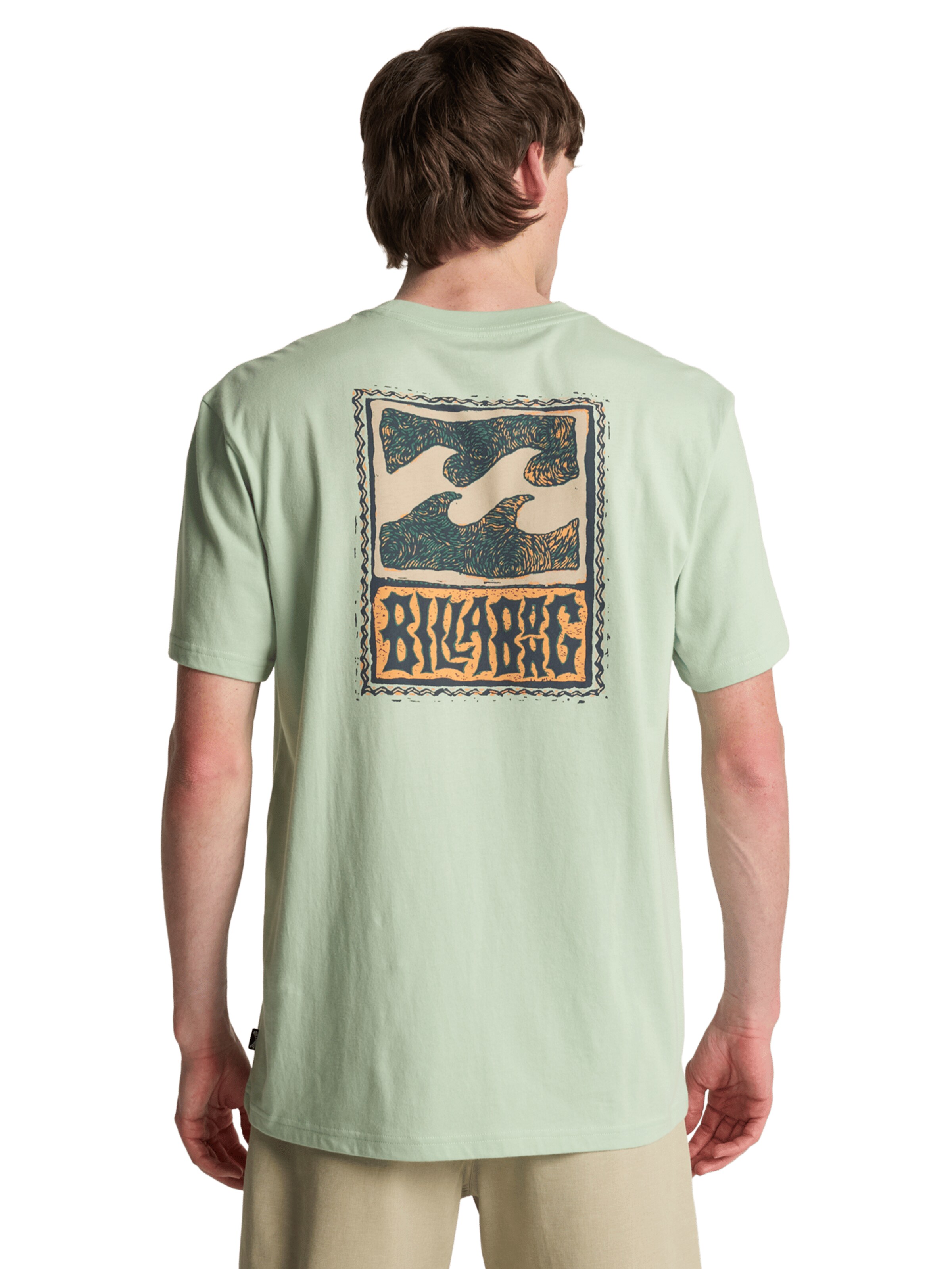 BILLABONG Shirt 'Stamp' in Green
