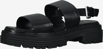 BULLBOXER Sandals in Black: front