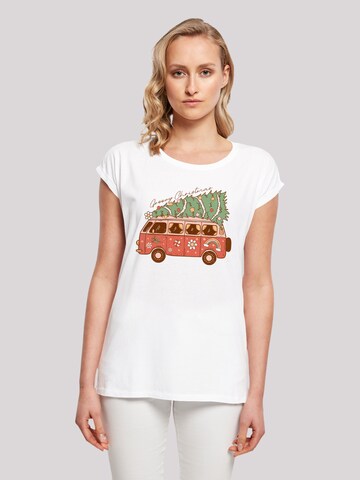 F4NT4STIC Shirt in White: front