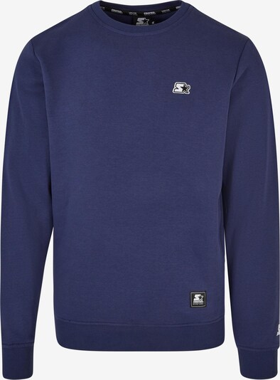 Starter Black Label Sweatshirt 'Essential' in de kleur Donkerblauw / Zwart / Wit, Productweergave