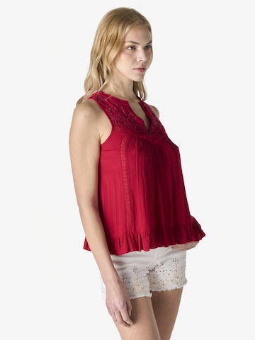 KOROSHI Blouse in Red