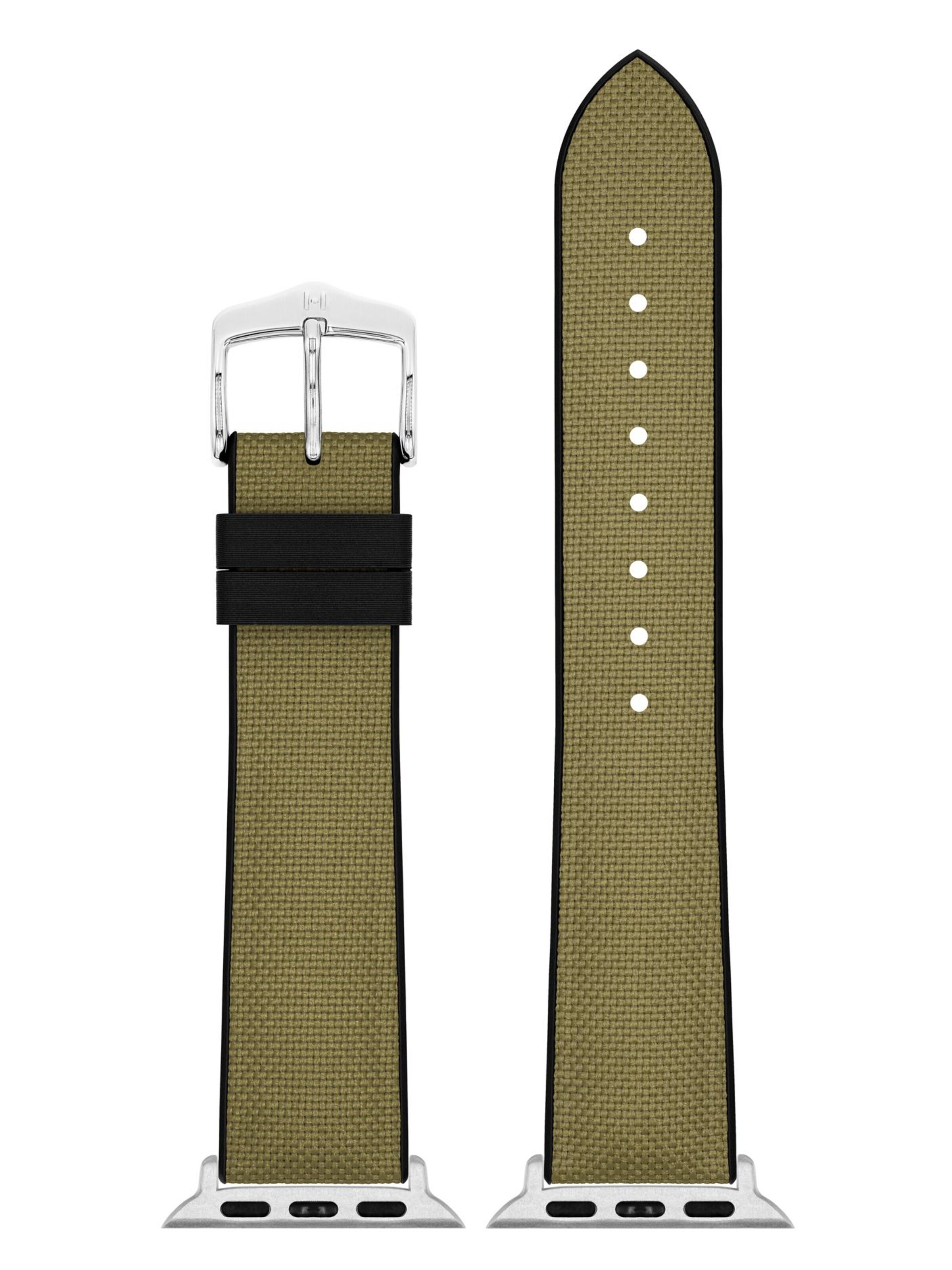HIRSCH Armbänder - Reloj digital 'Arne for Apple Watch' en verde