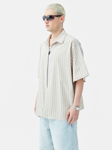 VAMOS CLO Comfort fit Overhemd 'Armeria' in Beige