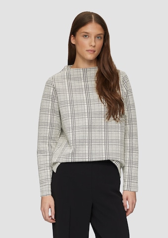 Sweat-shirt s.Oliver en gris : devant