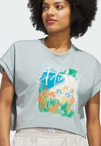 ADIDAS SPORTSWEAR Performance shirt 'Summer Romance' in Green