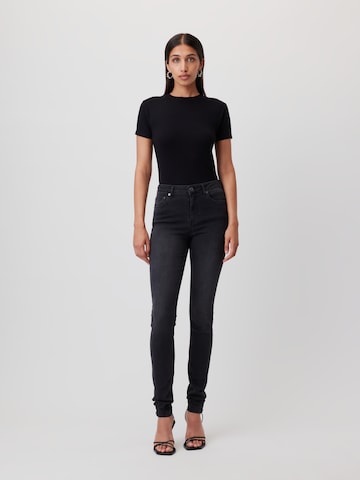 LeGer by Lena Gercke - Skinny Calças de ganga 'Doriana Tall' em preto