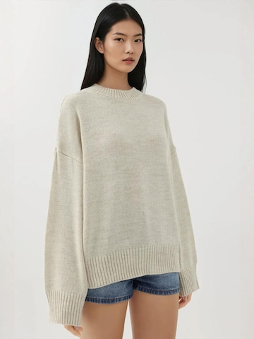Hiccup Sweter w kolorze biały: przód