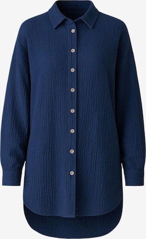 WENOR - Camiseta talla grande 'LAYNA' en azul: frente