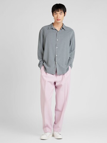 regular Pantaloni con piega frontale 'Lance' di Won Hundred in rosa