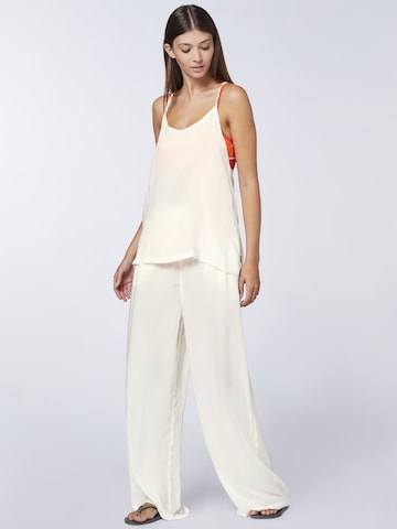 CHIEMSEE Loose fit Pants in White