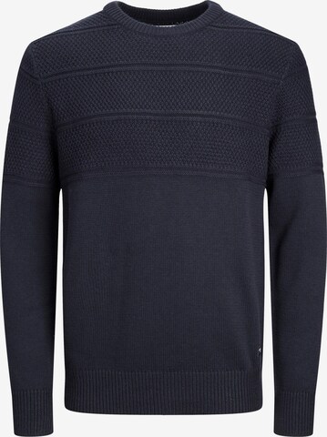 JACK & JONES Pulóver 'Jerry' - kék: elől