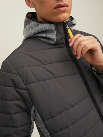 JACK & JONES Between-Season Jacket 'Berg' in Grey