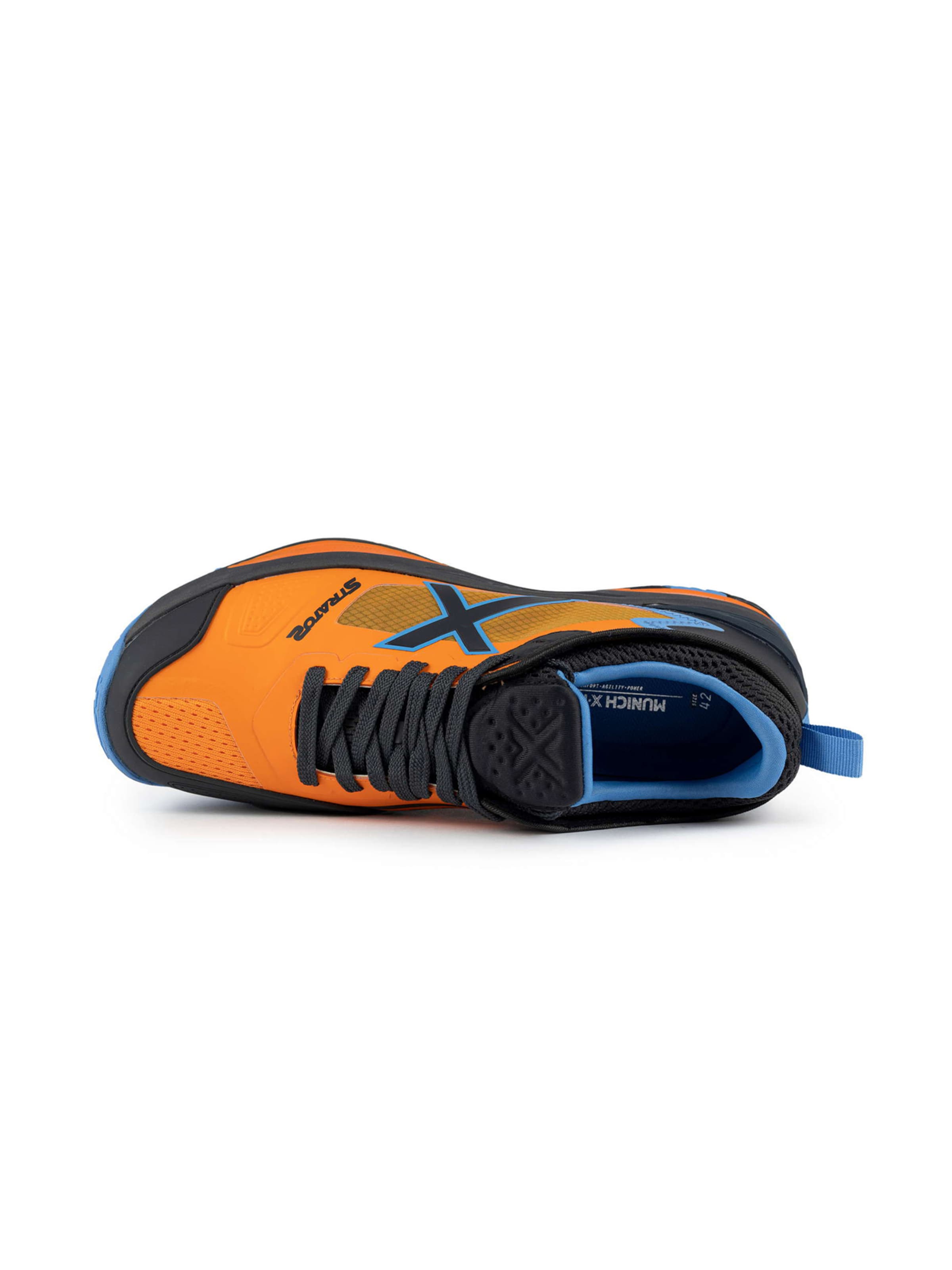 MUNICH Platform trainers in Orange