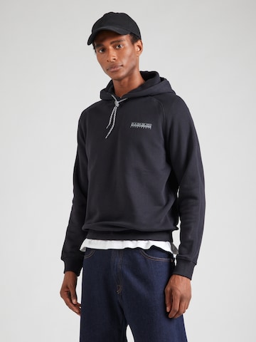 NAPAPIJRI Sweatshirt i sort: forside