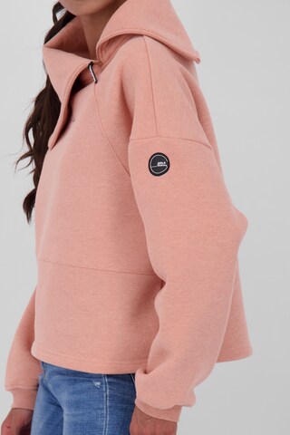 Alife and Kickin Sweatshirt 'LiaAK' in Roze