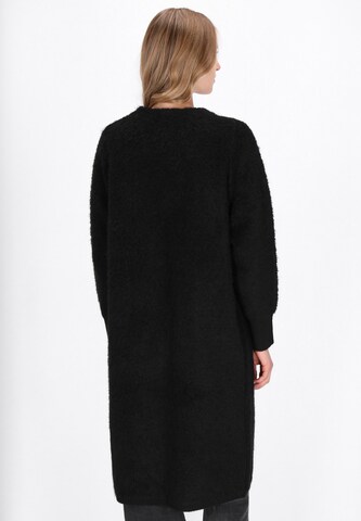 DreiMaster Vintage Knitted coat in Black